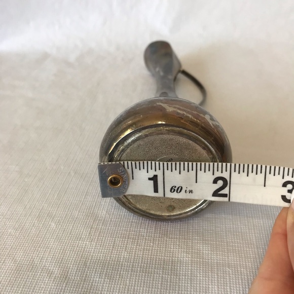 Silver Plated Mid Century Modern Bud Vase - Picture 6 of 8